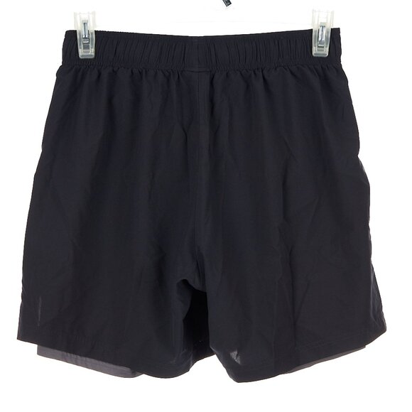 Gymshark Sport 7" 2 In 1 Shorts Black Gray Men's Large - Picture 3 of 6